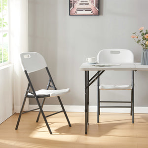 Klappstol Ljusnarsberg 87x46x53 cm metall [en.casa]