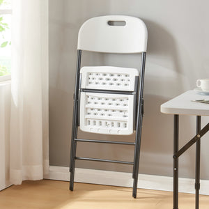 Klappstol Ljusnarsberg 87x46x53 cm metall [en.casa]