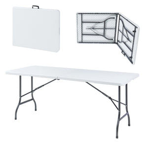 Fällbart bord Ljusnarsberg i plast [en.casa] - premiumXL