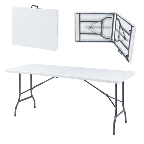 Fällbart bord Ljusnarsberg i plast [en.casa] - premiumXL