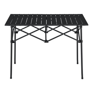 Campingbord Castilenti hopfällbar svart [en.casa] 