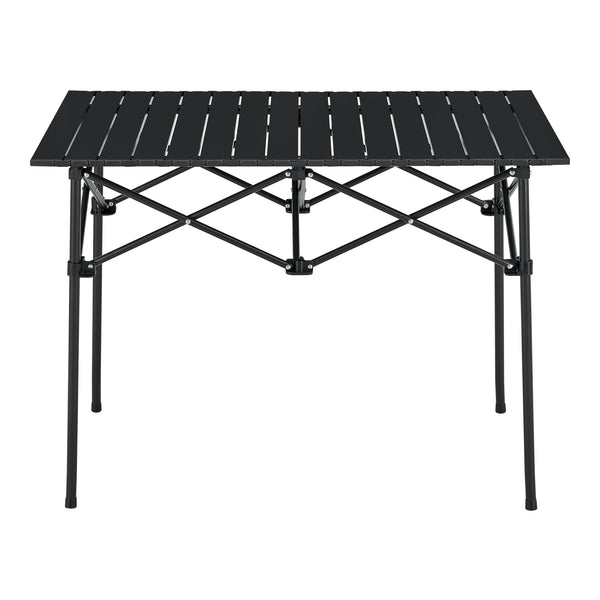 Campingbord Castilenti hopfällbar svart [en.casa] 