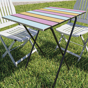 Campingbord Cavallino hopfällbart 60x40x57 cm metall [en.casa] välj modell