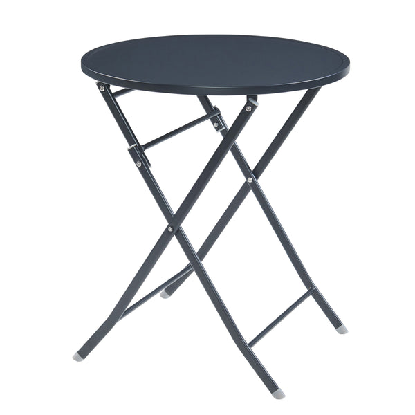 Klappbord Sande stål [en.casa]
