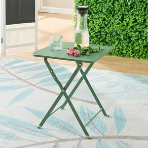 Campingbord Vegårshei hopfällbar 45x40x40 cm [en.casa] 