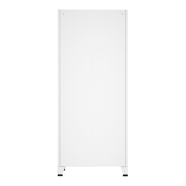 Garderob Hankasalmi klädskåp 180x90x40 cm stål [en.casa] välj modell