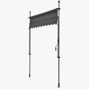 Terassmarkis 120x200 300cm ingen väggborrning välj modell [pro.tec]