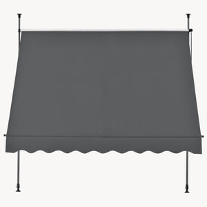 Terassmarkis 120x200 300cm ingen väggborrning välj modell [pro.tec]