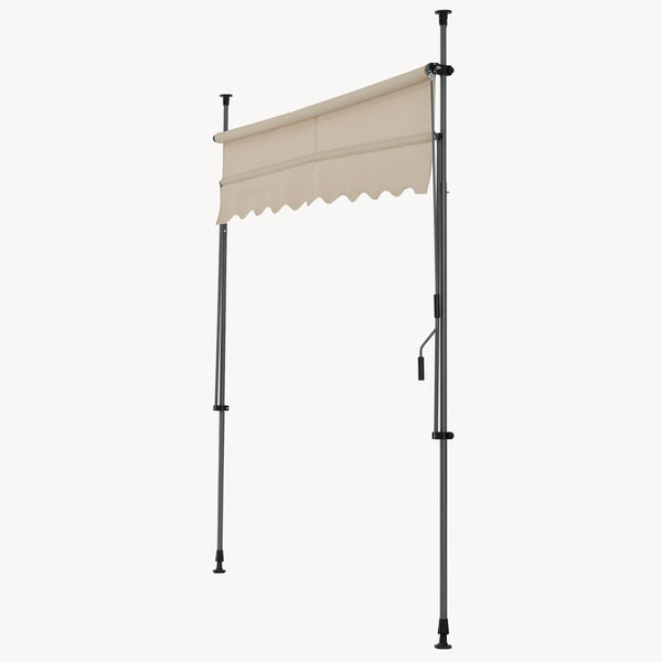 Terassmarkis 120x200 300cm ingen väggborrning välj modell [pro.tec]