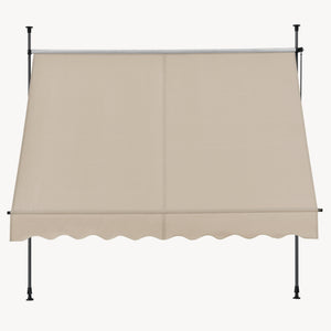 Terassmarkis 120x200 300cm ingen väggborrning välj modell [pro.tec]