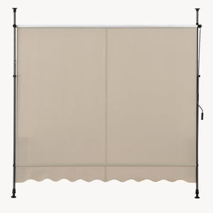 Terassmarkis 120x200 300cm ingen väggborrning välj modell [pro.tec]