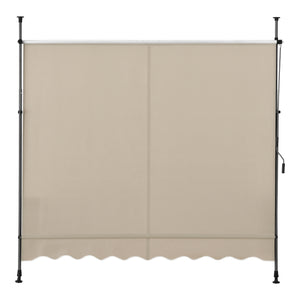 Terassmarkis 120x200 300cm ingen väggborrning välj modell [pro.tec]