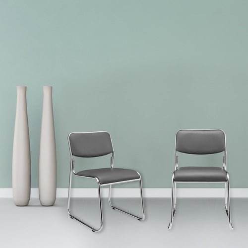 [pro.tec]® Kontorsstol/Konferensstol/Arbetsstol-set 4-51x77x55cm-i olika färger