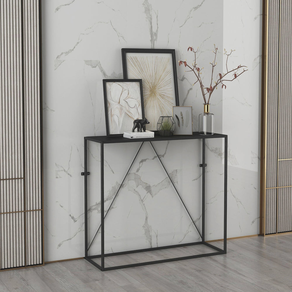 Konsolbord Austevoll 90x30x80cm i olika färger [en.casa] - premiumXL