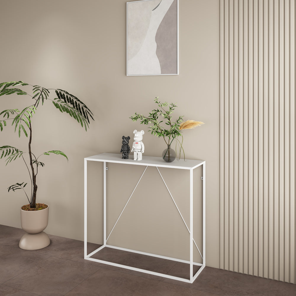 Konsolbord Austevoll 90x30x80cm i olika färger [en.casa] - premiumXL
