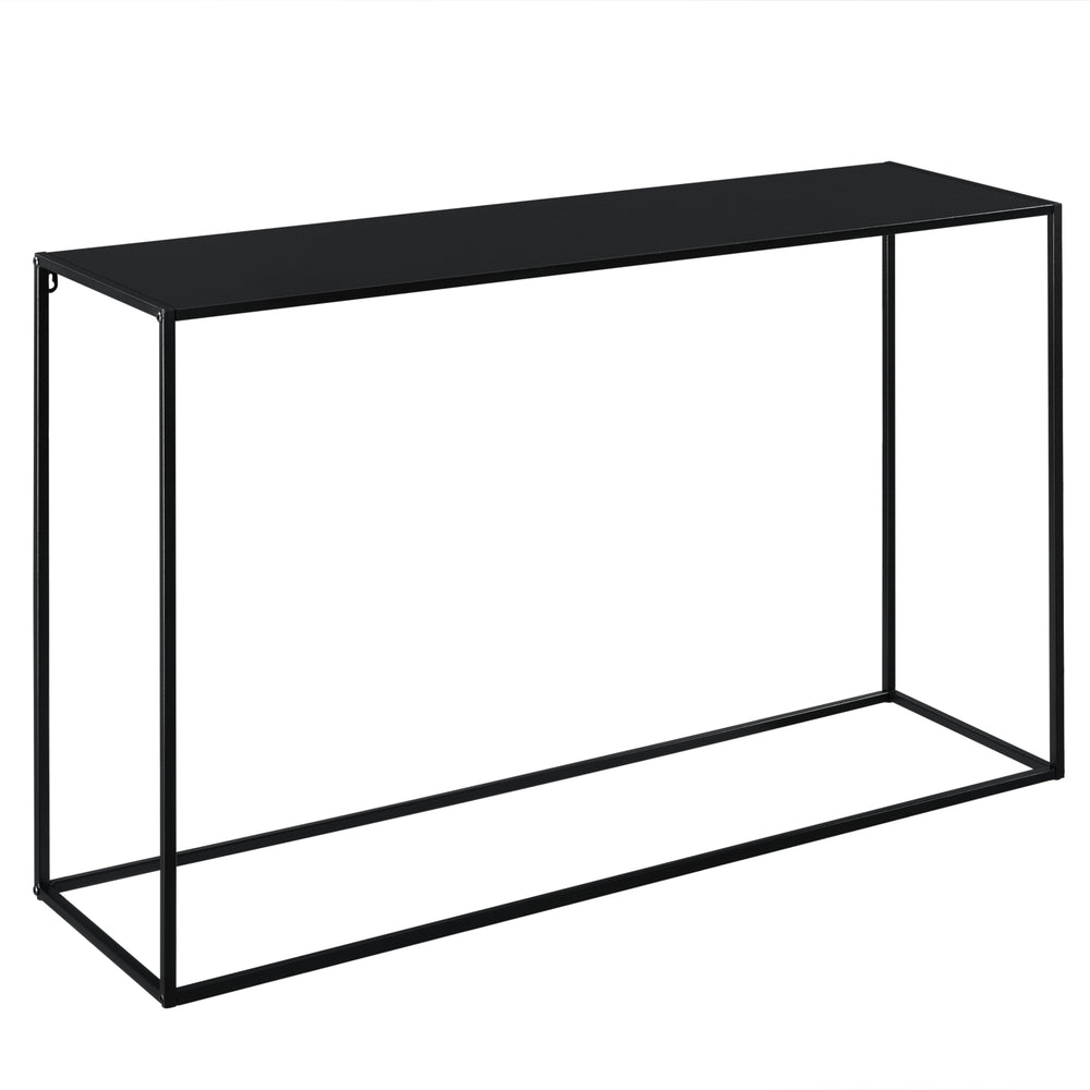 Konsolbord metall svart i olika storlekar [en.casa] - premiumXL