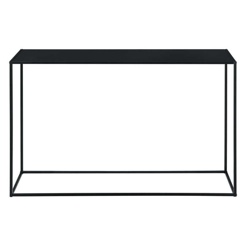 Måttskiss Sidobord avlastningsbord metall svart [en.casa] välj modell