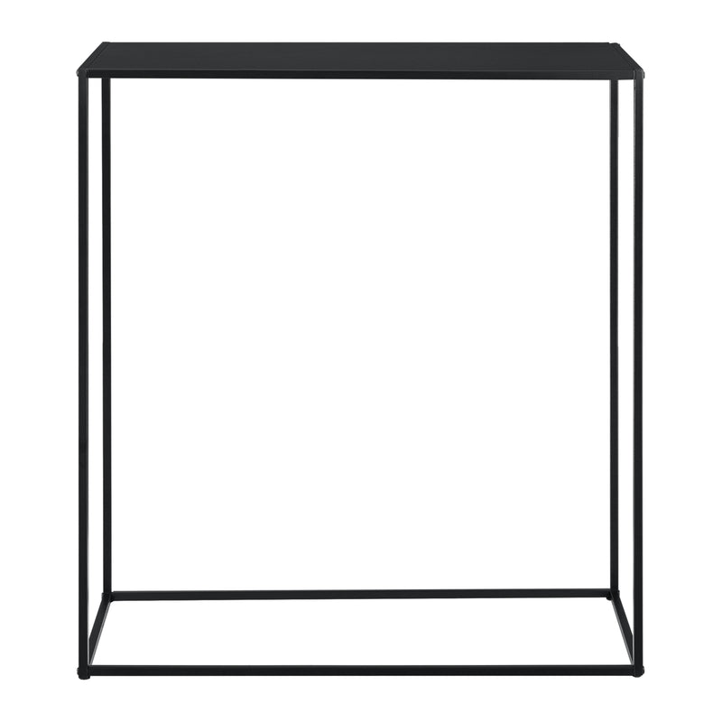 Måttskiss Sidobord avlastningsbord metall svart [en.casa] välj modell