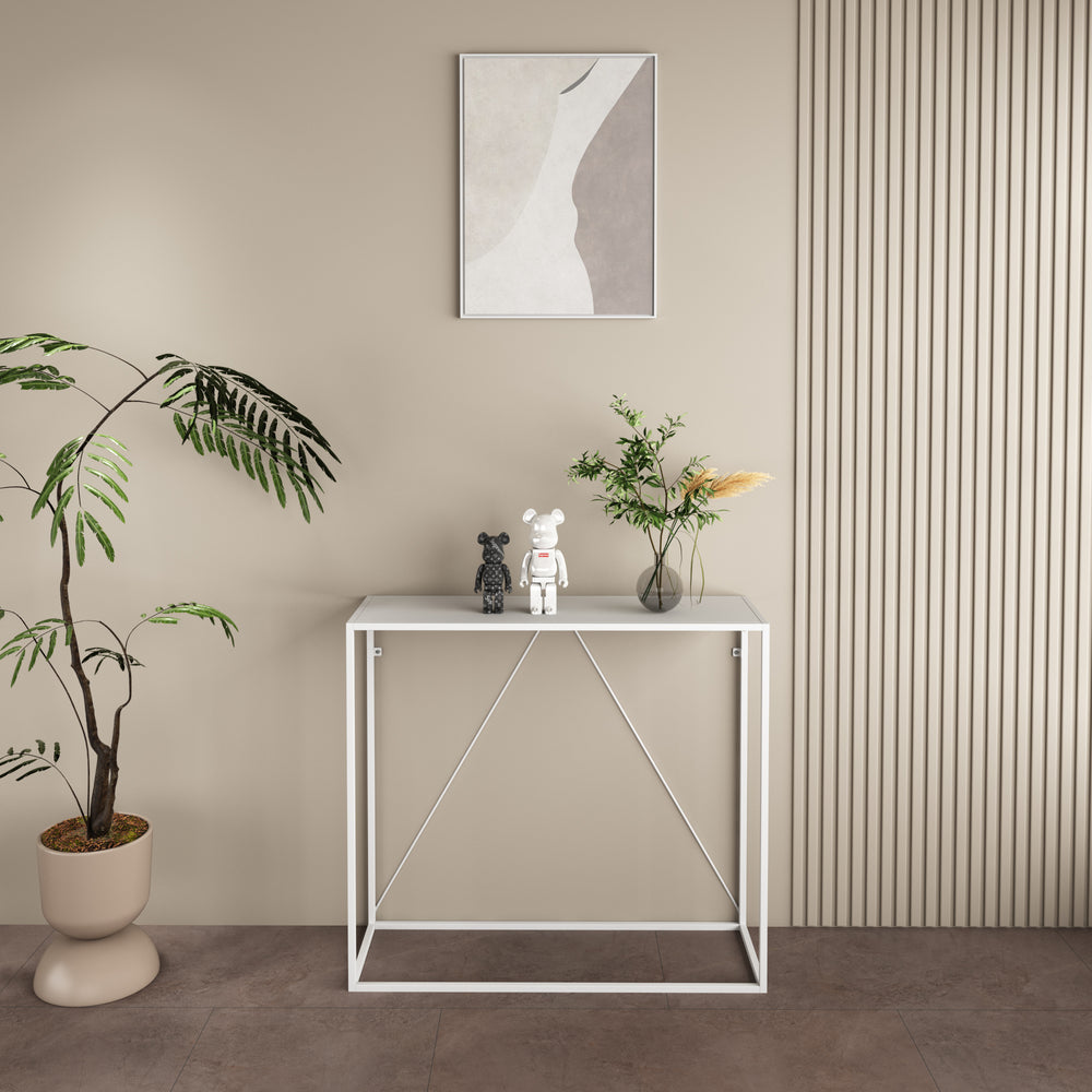 Konsolbord Austevoll 90x30x80cm i olika färger [en.casa] - premiumXL