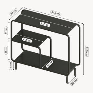 Konsolbord Færder Metall [en.casa]