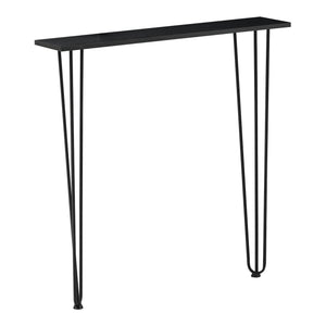 Konsolbord Kokemäki svart olika storlekar [en.casa]