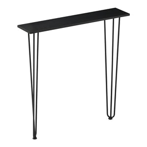 Konsolbord Kokemäki svart olika storlekar [en.casa]