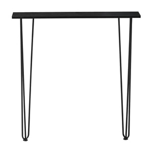 Konsolbord Kokemäki svart olika storlekar [en.casa]