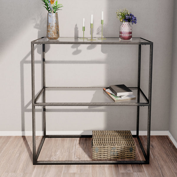 Konsolbord Konnevesi 85x80x30cm i olika färger [en.casa]