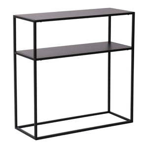 Avlastningsbord Kuhmo 80x80x30cm metall [en.casa] 