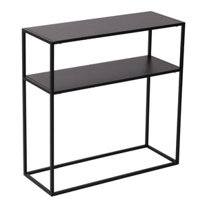 Avlastningsbord Kuhmo 80x80x30cm metall [en.casa] 