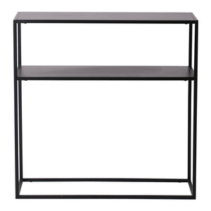 Avlastningsbord Kuhmo 80x80x30cm metall [en.casa] 