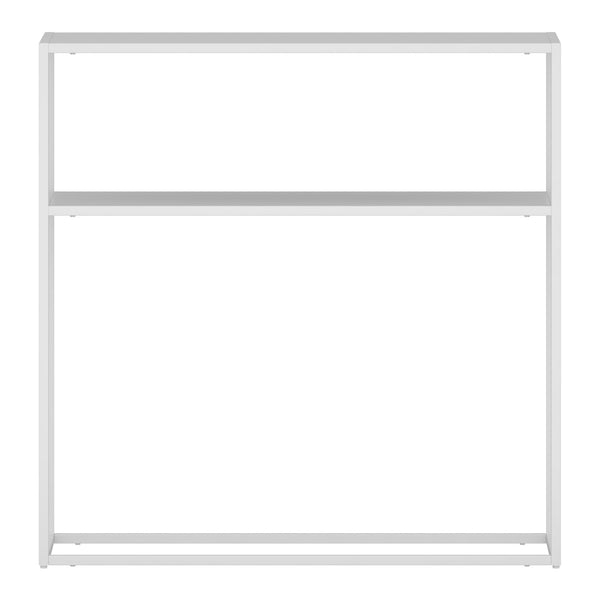 Avlastningsbord Kuhmo 80x80x30cm metall [en.casa] 