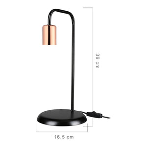 Bordslampa Lancaster E27 metall i olika färger [lux.pro]