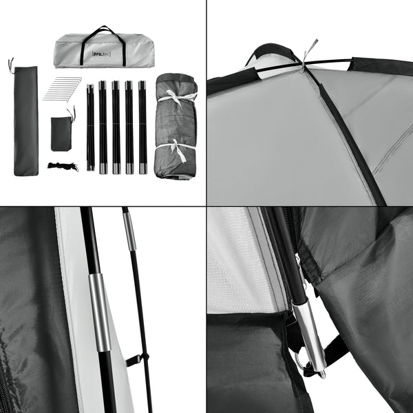 LED-paviljong Grästorp Marquee Trädgårdspaviljong i olika färger [pro.tec]