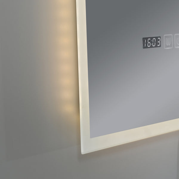 LED-badrumsspegel Lizzano vit i olika storlekar [pro.tec]