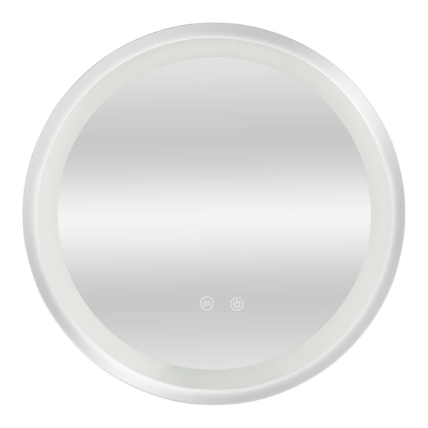 LED-badrumsspegel Maratea silver i olika storlekar [pro.tec]