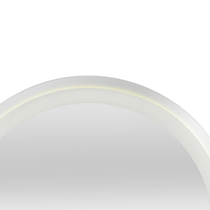 LED-badrumsspegel Maratea silver i olika storlekar [pro.tec]