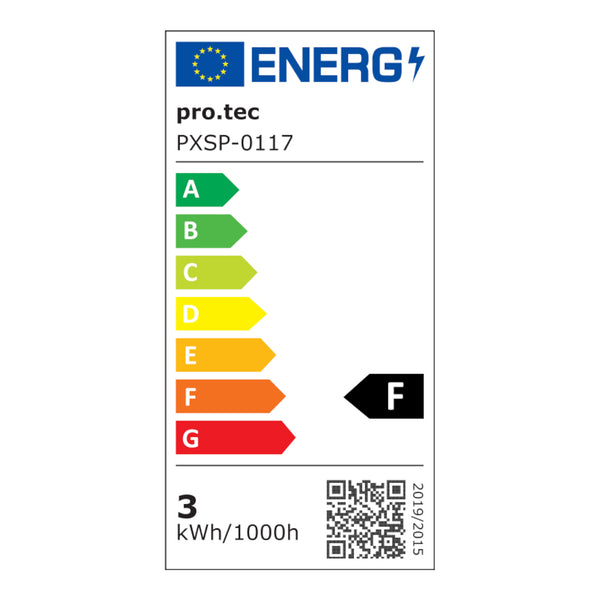 Racale vit LED-badrumsspegel i olika storlekar [pro.tec]