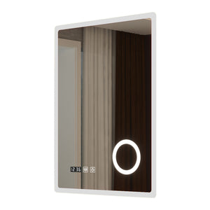 Racale vit LED-badrumsspegel i olika storlekar [pro.tec]