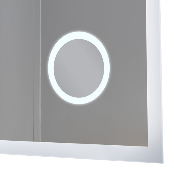 LED-badrumsspegel Scafa vit i olika storlekar [pro.tec]