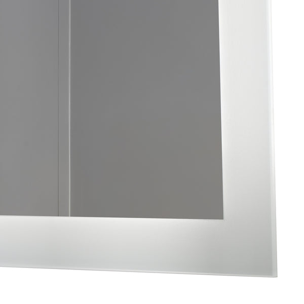 LED-badrumsspegel Scafa vit i olika storlekar [pro.tec]