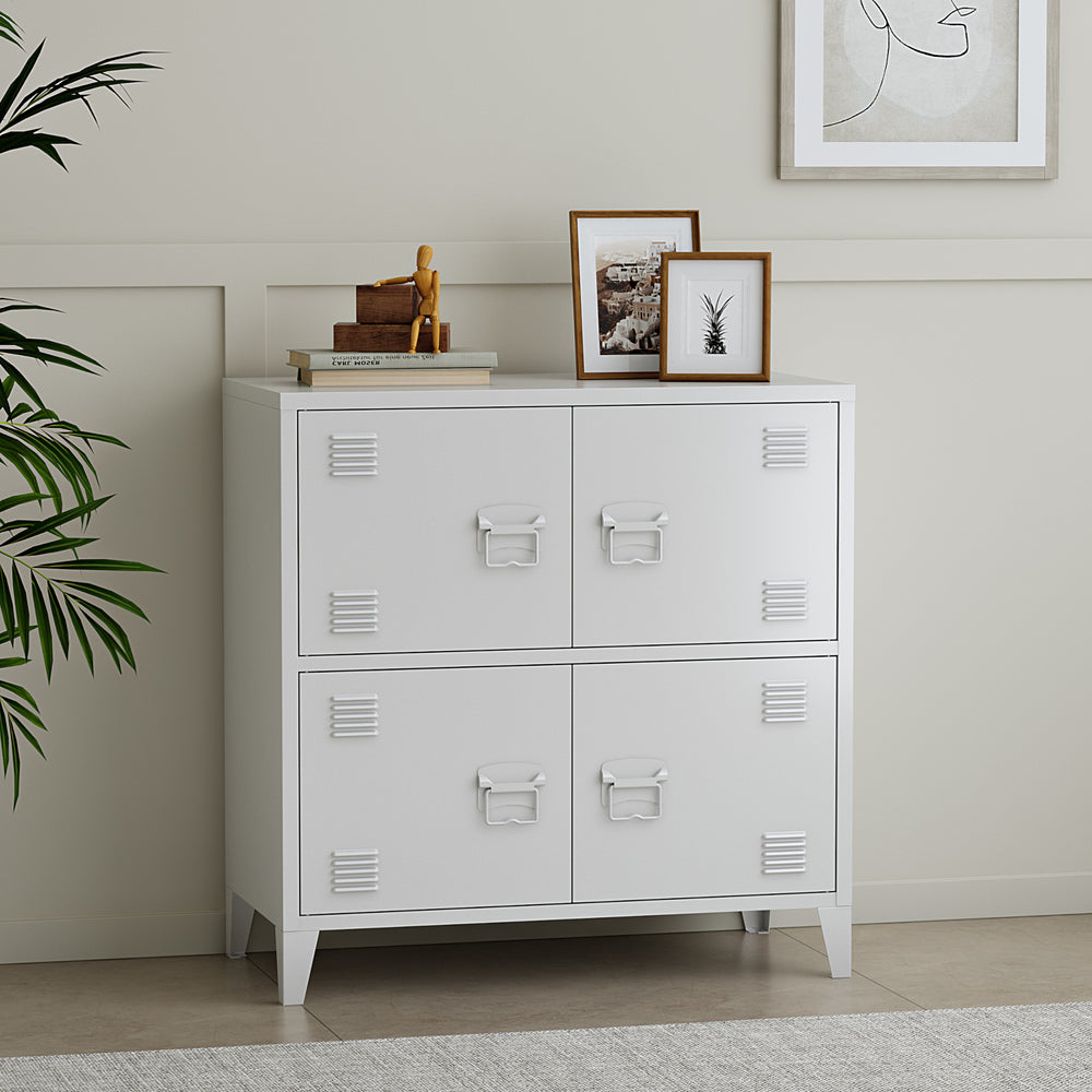 Kontorsskåp Hamina 80x40x82 cm i olika färger [en.casa] - premiumXL
