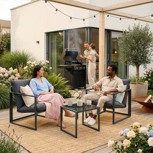Loungeset Karg 3-del. [casa.pro]