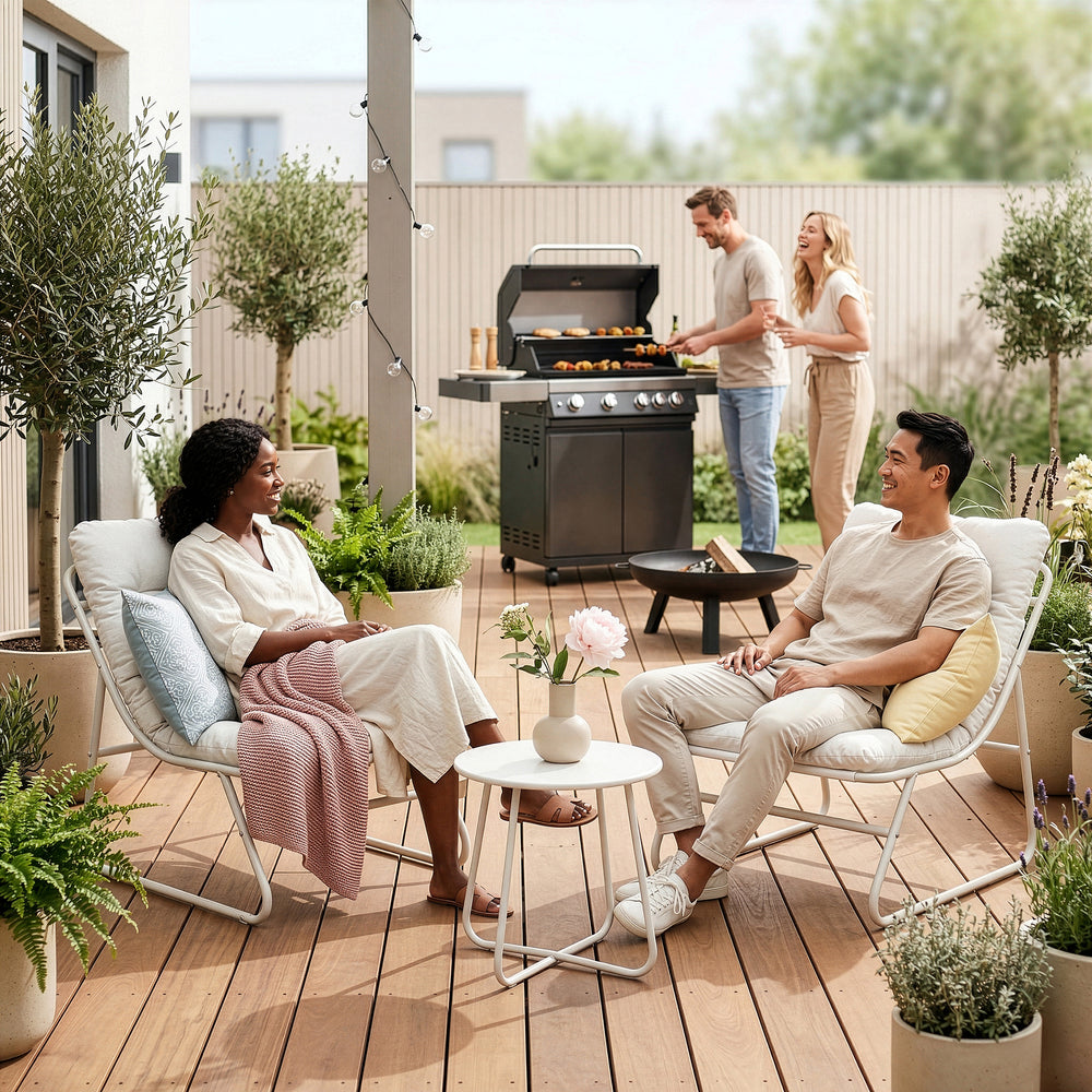 Loungeset Malmö 3-del. [casa.pro]