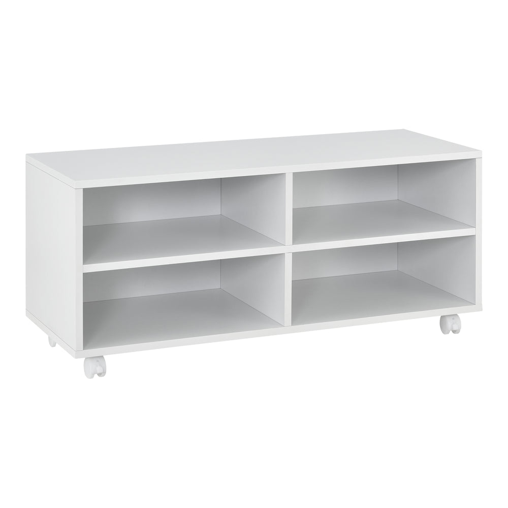 Lowboard med hjul Gränne 90x35x41cm i olika färger [en.casa] - premiumXL