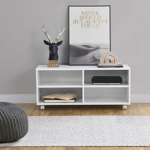 Tv-bänk Gränne med hjul 90x35x40,5 cm [en.casa] välj modell