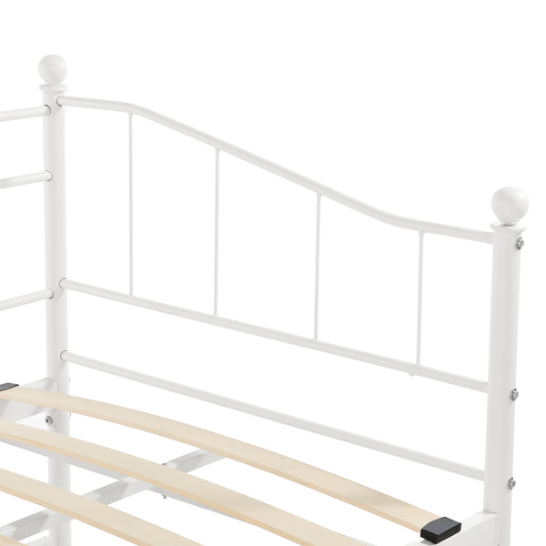 Sängstomme Arjeplog i metall 200x90cm [en.casa] välj modell