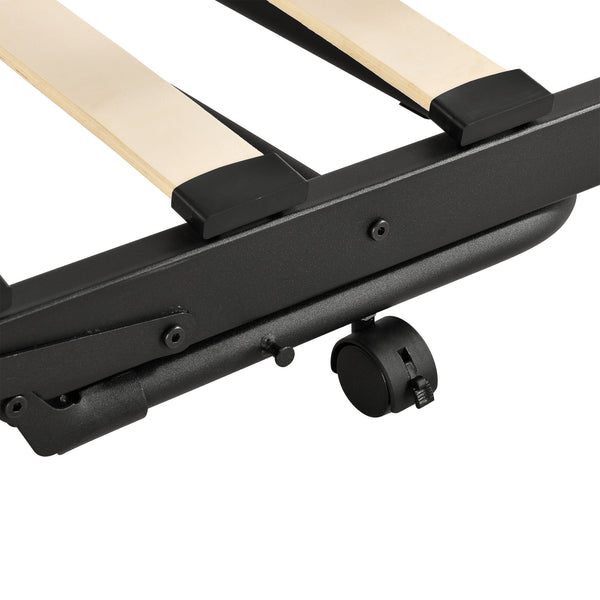 Sängstomme Skutskär med utdragbar undersäng metall 200x90 cm [en.casa] välj modell