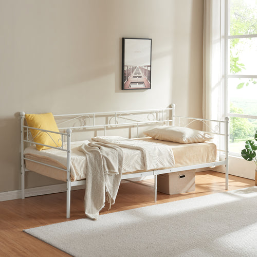 Säng Kelebia i metall 200x90cm [en.casa] välj modell