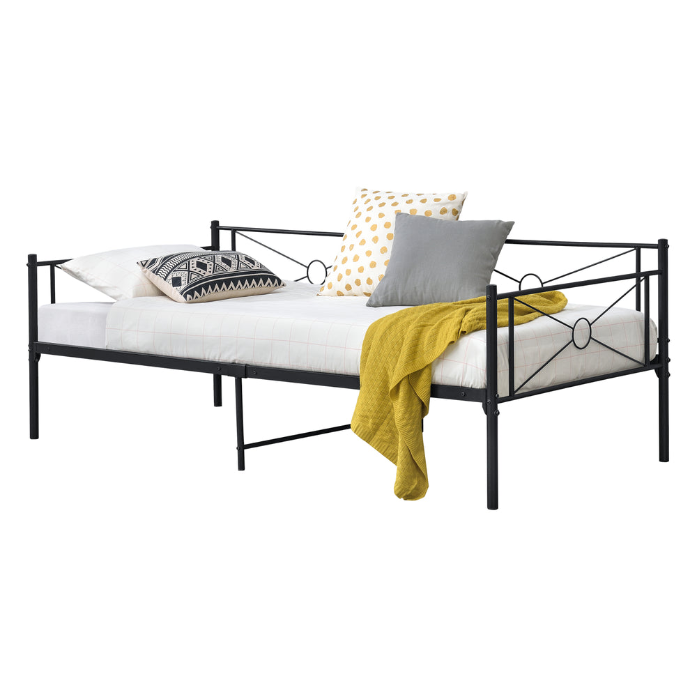 Säng Alvesta i metall 200x90cm matt [en.casa] välj modell